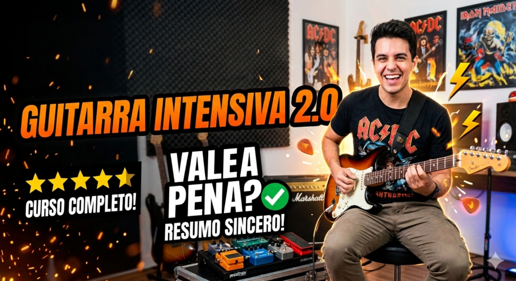 Veredito rápido sobre o curso de guitarra intensiva 2.0 é bom